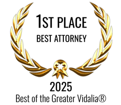 1ST Place Best Attorney 2025 Best Of The Greater VidaliaⓇ